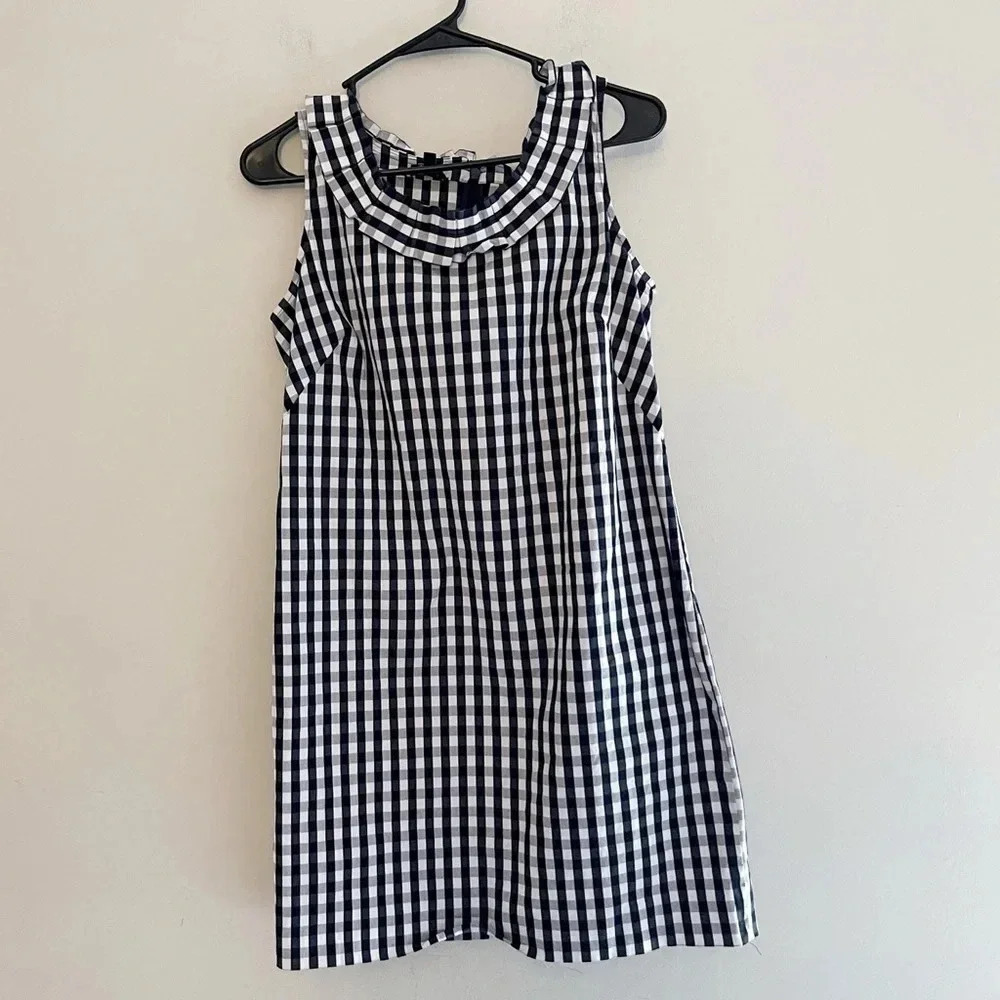 Talbots gingham dress classic summer preppy petite chic church - Picture 1 of 5